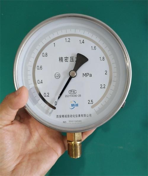 1-60MPa量程精密压力表 指针式显示与加工定制全面解析